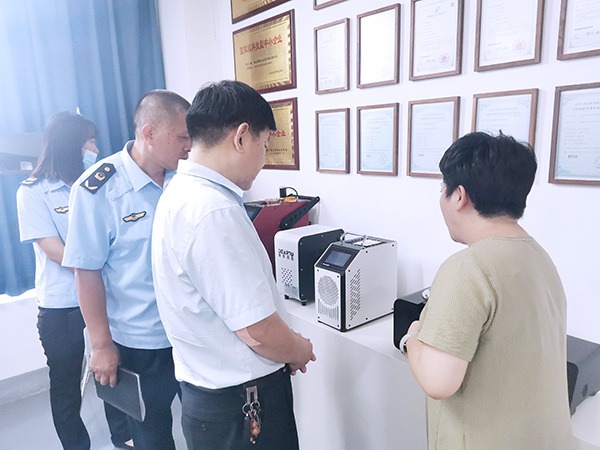 新聞速遞|熱烈歡迎高新區管委會-市場監管局領導蒞臨泰安德圖考察調研